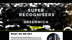 What Superrecognisers.com website looked like in 2023 (This year)