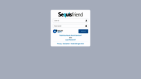 What Sequisfriend.com website looked like in 2023 (This year)