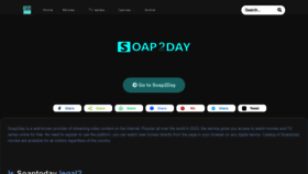 What Soap2day.faith website looked like in 2023 (This year)