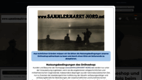What Sammlermarkt-nord.net website looked like in 2023 (This year)