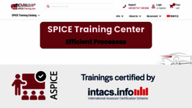 What Spice-training.com website looked like in 2023 (This year)