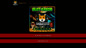 What Shibatoto.tech website looked like in 2023 (This year)