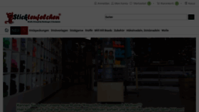 What Stickteufelchen.de website looked like in 2023 (This year)