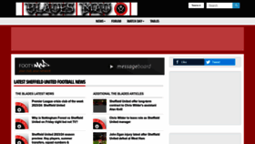 What Sheffieldunited-mad.co.uk website looked like in 2023 (This year)