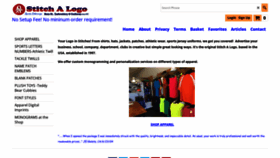 What Stitchalogo.com website looked like in 2023 (This year)