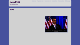 What Subsedit.com website looked like in 2023 (This year)