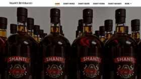 What Shantiresort.com website looked like in 2023 (This year)
