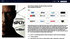 What Splitmovie.com website looked like in 2023 (This year)
