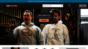 What Shop.carthrottle.com website looked like in 2023 (This year)