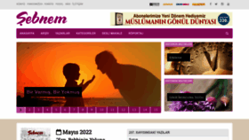 What Sebnemdergisi.com website looked like in 2023 (This year)