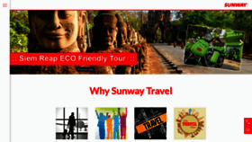 What Sunway.travel website looked like in 2023 (This year)