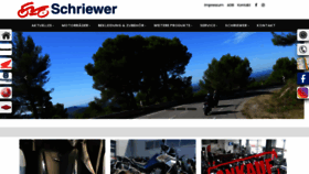 What Schriewer.de website looked like in 2023 (1 year ago)