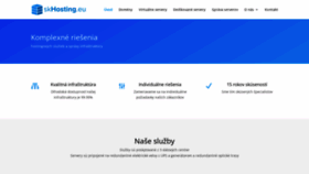 What Skhosting.eu website looked like in 2023 (This year)