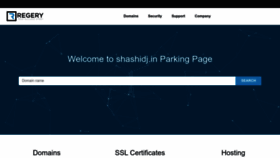 What Shashidj.in website looked like in 2023 (This year)