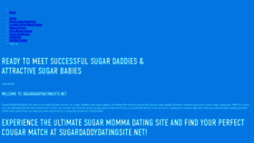What Sugardaddydatingsite.net website looked like in 2023 (This year)