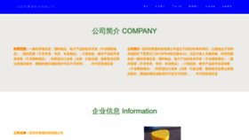 What Szsijie.cn website looked like in 2023 (This year)