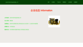 What Szzhangchu.cn website looked like in 2023 (This year)