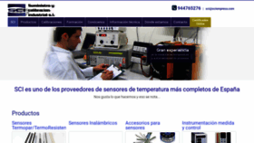 What Sciempresa.com website looked like in 2023 (This year)