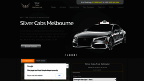 What Silver-taxi-service.com.au website looked like in 2023 (This year)