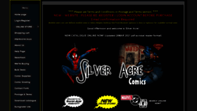 What Silveracre.com website looked like in 2023 (2 years ago)