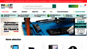 What Smaaart.fr website looked like in 2023 (This year)