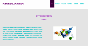 What Shminsheng.cn website looked like in 2023 (This year)