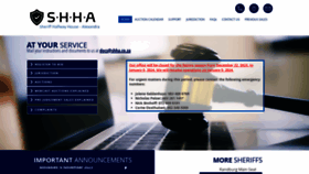 What Shha.co.za website looked like in 2023 (This year)