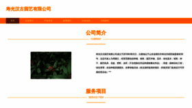 What Senhangu.cn website looked like in 2023 (This year)