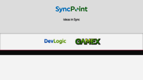 What Syncpoint.com website looked like in 2023 (This year)