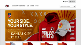 What Storekcchiefs.com website looked like in 2023 (This year)