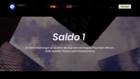 What Saldo1.com.ar website looked like in 2023 (This year)
