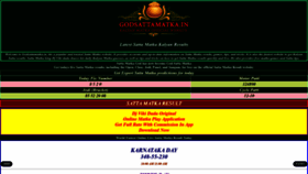 What Sattamatkagods.net website looked like in 2023 (This year)