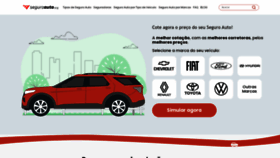 What Seguroauto.org website looked like in 2023 (This year)