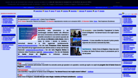 What Santacroceonline.com website looked like in 2023 (This year)