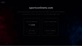 What Sportsonlinetv.com website looked like in 2023 (This year)