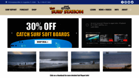 What Surf-station.com website looked like in 2023 (This year)