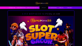What Superkaya88rtp.com website looked like in 2023 (This year)