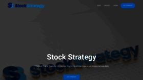 What Stockstrategy.net website looked like in 2023 (1 year ago)