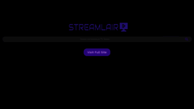 What Streamlairtv.com website looked like in 2023 (This year)