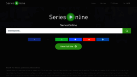 What Seriesonline.la website looked like in 2023 (This year)