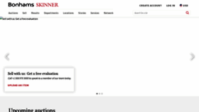 What Skinnerinc.com website looked like in 2023 (This year)