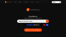 What Solarmovie.trade website looked like in 2023 (This year)
