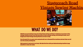 What Stagecoachroadsewing.com website looked like in 2023 (This year)