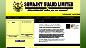 What Sumajktguard.co.tz website looked like in 2023 (This year)