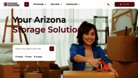 What Storage-solutions.org website looked like in 2023 (This year)