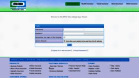 What Sahaj.iffcotokio.co.in website looked like in 2023 (This year)