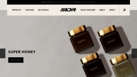 What Sidr.com website looked like in 2023 (This year)