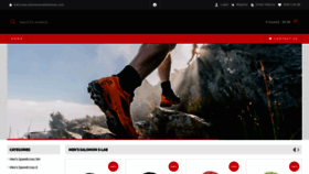 What Salomonoutletshoes.com website looked like in 2023 (This year)