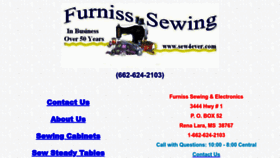 What Sew4ever.com website looked like in 2023 (This year)