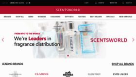 What Scentsworld.com website looked like in 2023 (This year)